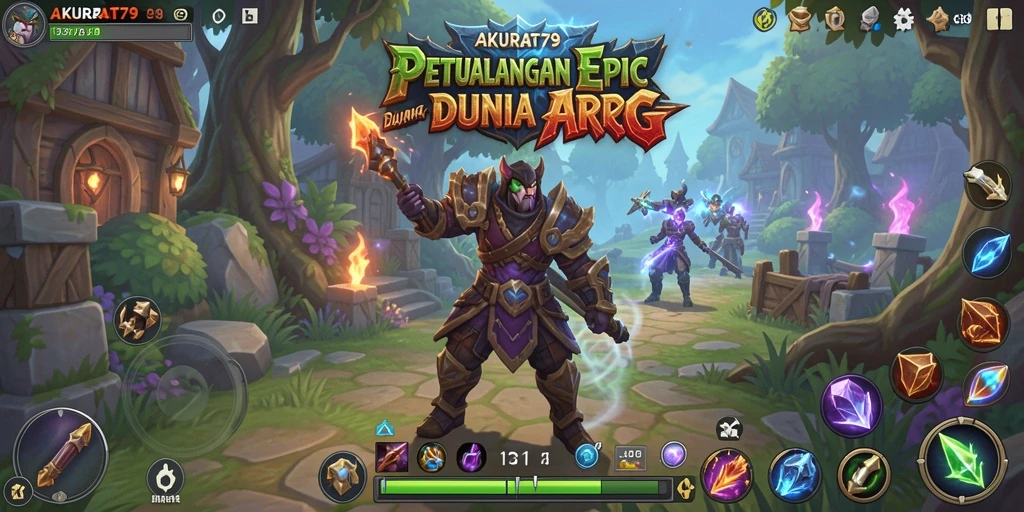 Tampilan gameplay seru dan aksi mendebarkan di AKURAT79.