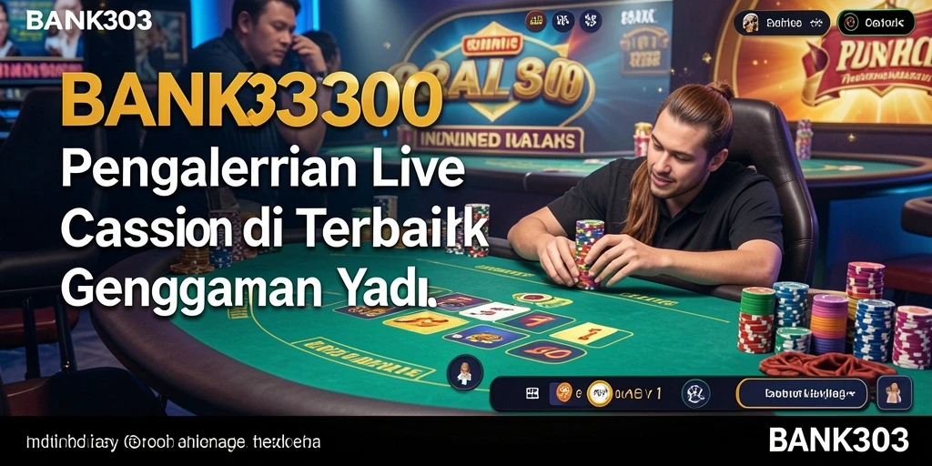 Tampilan gameplay Live Casino yang menarik dan interaktif.