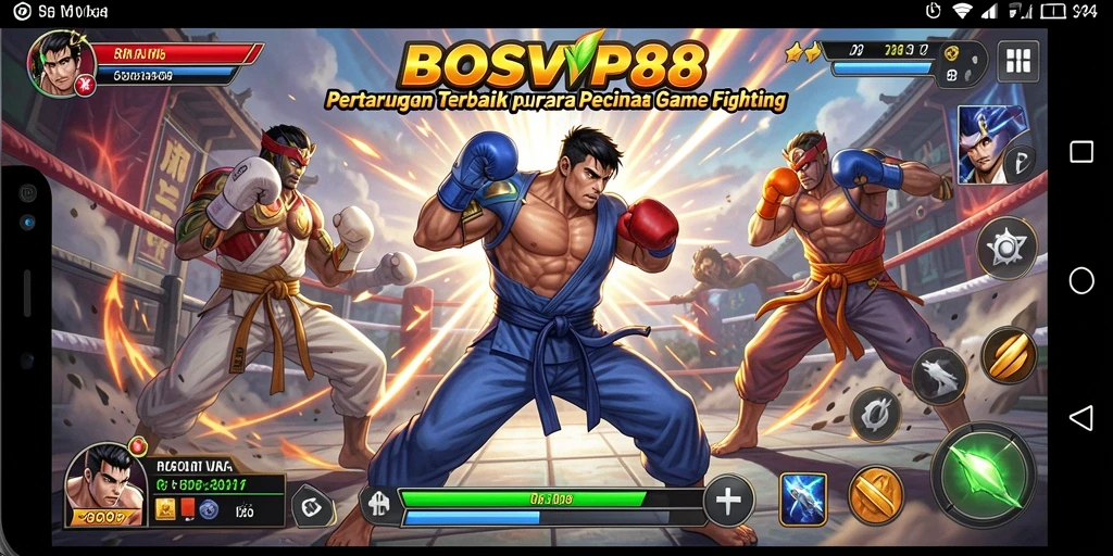 Tampilan gameplay BOSVIP88 yang mendebarkan dan penuh aksi.