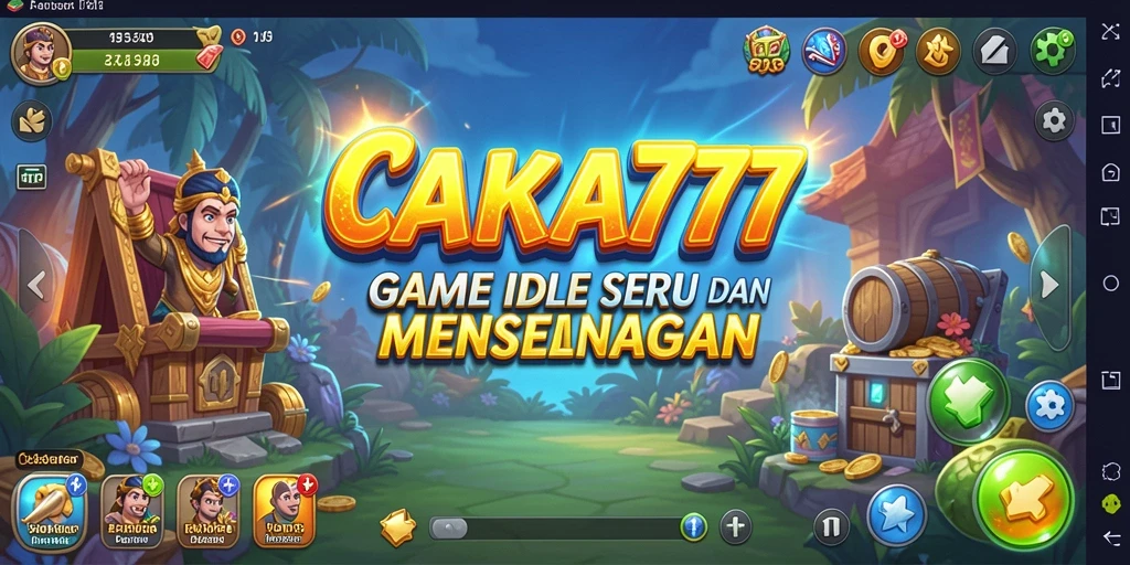 Tampilan menawan gameplay CAKRA777 dalam mode Idle.