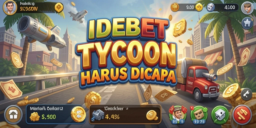 Tangkapan layar dari gameplay Tycoon yang seru dan strategis di IDEBET.