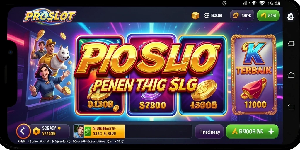 Tampilan gameplay menarik dari PROSLOT dengan efek visual menakjubkan.