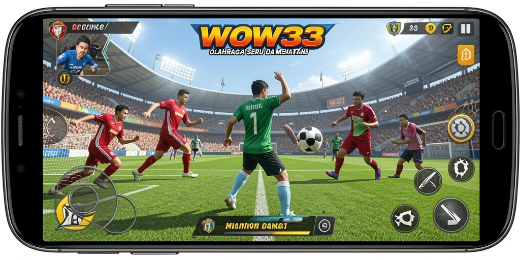 Gameplay WOW33 yang seru dan menantang dalam olahraga.